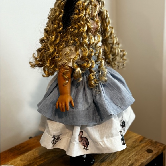 American Girl Doll Alice in Wonderland inspired Ooak 18" - Picture 2 of 7